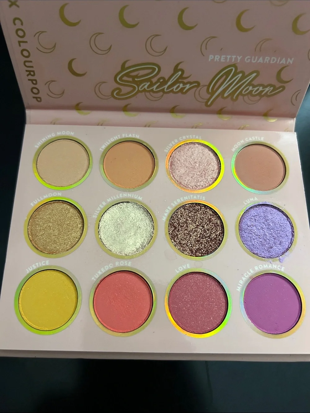 Sailor Moon x ColorPop Eyeshadow Palette — Pink & Gold Mix